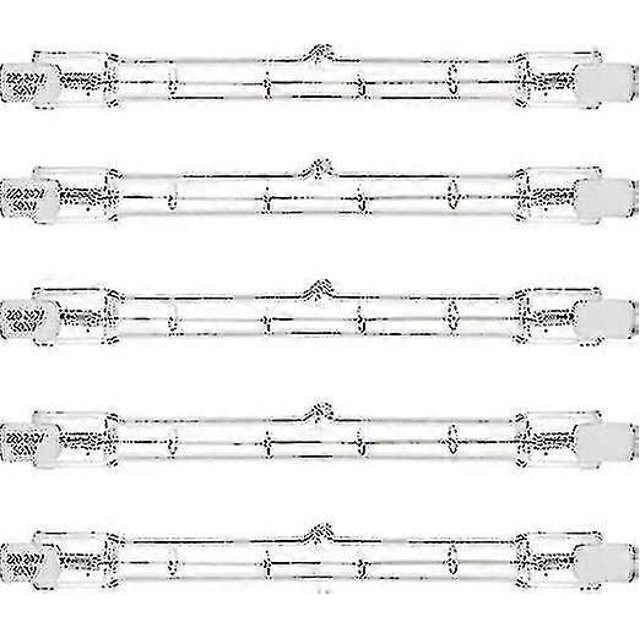 5pcs 500w R7s Linearlogen Floodlight J118 500w Double Ended Security Light Bulb 118mm Length