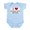 Sky Blue, variant on CafePress - I Love School Bus Drivers Infant Creeper - Baby Light Bodysuit, Size Newborn - 24 Months