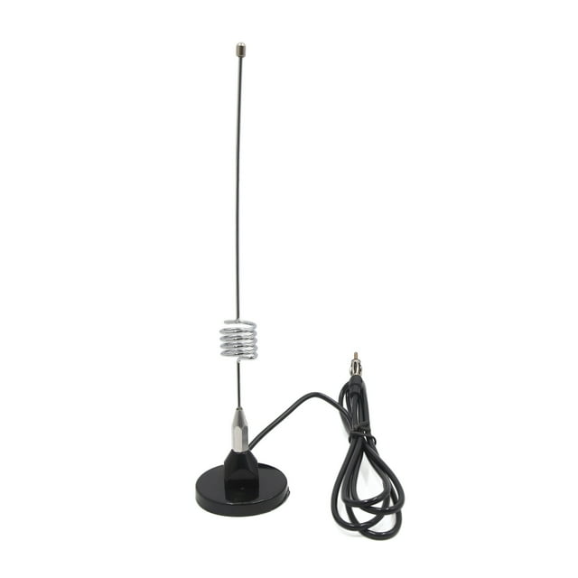 Antena Señal Radio AM/FM Unique Bargains Coche Base Magnética Cableado