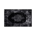thumbnail image 2 of CAMILSON Machine Washable Rug Distressed Vintage Area Rugs Stain and Water Resistant Traditional Bohemian Indoor Carpet (2x3 2005-Black), 2 of 8