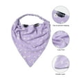 thumbnail image 3 of AWAYTR 3 Pcs Floral Elastic Hair Scarf Headbands Hair Bandanas Head Kerchief Bohemia Chiffon Turban Triangle Scarves, 3 of 12