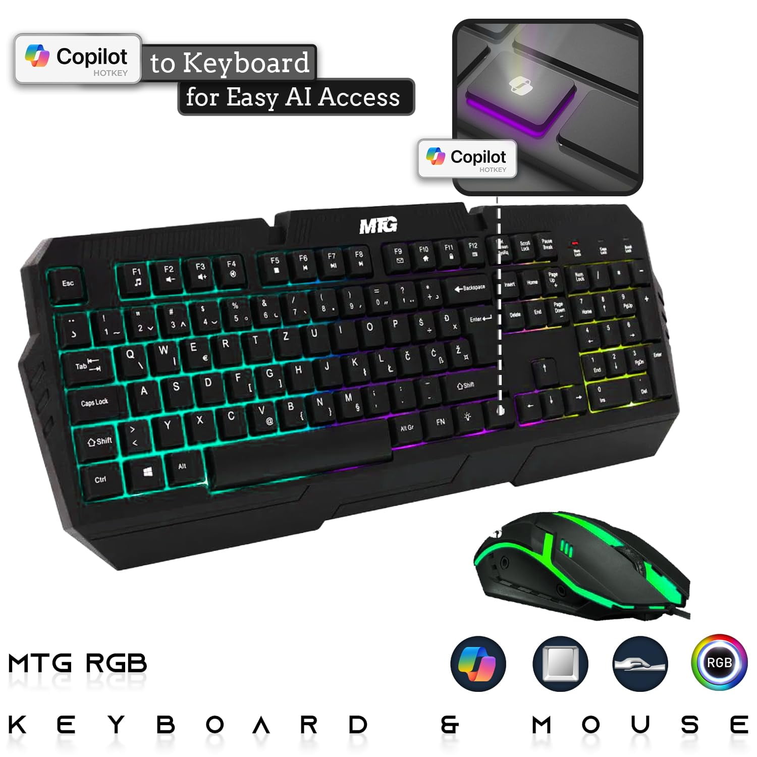 Restored CyberCube Mini PC Bundle,Intel Core i5,16GB RAM,512GB SSD,24 Inch Curved Monitor,RGB Kit,Webcam,Windows 11 Pro (Refurbished)