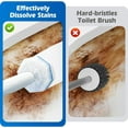thumbnail image 3 of Disposable Toilet Wand Refill Compatible with Clorox Toilet Brush, 60 Count Disposable Heads for Deep Cleaning, 3 of 7