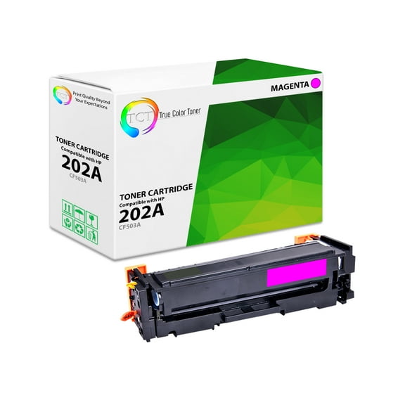 TCT 202A Magenta Toner Cartridge - Premium Compatible Replacement for 202A CF503A