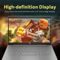 thumbnail image 4 of HP Chromebook 14 HD Laptop for Business & Students, Intel Celeron N4120, 4GB LPDDR4, 224GB Storage(64GB eMMC+160GB Docking Station), UHD Graphics, Webcam, Long Battery Life, Chrome OS, Modern Gray, 4 of 5