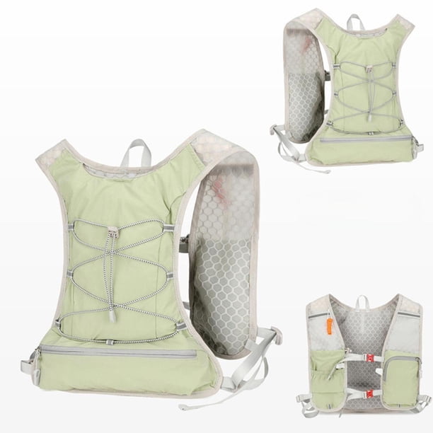 Pack Gilet De Course Léger – Sac De Poitrine Multifonction 38x5x26 Cm, Oxford, Pour Jogging, Randonnée, Vélo, Camping, Chasse