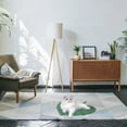 thumbnail image 2 of Tapis de Sol Épais pour Animaux Forme de Feuille Lit pour Chien Chat Tapis de Chenil Confortable Durable Lavable pour Usage Intérieur Extérieur, 2 of 3