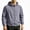 Gray, variant on Men's Waterproof Hooded Utility Softshell Jacket with Zip Pockets for Work Black 2XL