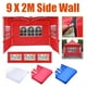 thumbnail image 1 of Lona para Carpa Exterior, Material Impermeable 210D, Fácil Deplegar y Transportar, Resistente Al Viento y Ventana, Ideal para Fiestas, Camping y Eventos Al Aire Libre, Tamaño 9 X 2 M., 1 of 6