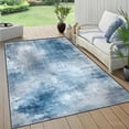 thumbnail image 5 of Modern Abstract 5x7 Area Rug, Washable Non Slip Soft Low Profile Indoor Rug, Textured Neutral Floor Rug for Living Room, Bedroom, Dining Room & Office, 5 of 13