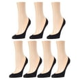 thumbnail image 4 of MeMoi No-Show Micro Shoe Liners 7-Pack - Womens - Female, 4 of 6