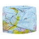 Globe Gonflable Globe Monde Terre Océan Carte Boule Neutre Pvc Géographie Apprentissage Multicolore – image 5 sur 6