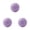 Purple, variant on 3pcs Foot Massage Ball Myofascial Release Trigger Point Massage Tool for Tight Muscles Sore Feet Pain Relieve from Plantar Fasciitis Restore Foot Roller for Yoga Pilates Improve Flexibility