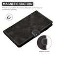 thumbnail image 4 of K-Lion Magnetic Smart Case for Samsung Galaxy Tab A8 10.5 inch 2022 SM-X200/X205/X207,Premium PU Leather Card Holder Wallet Kickstand Shell Cover with Pen Holder for Galaxy Tab A8 10.5" 2022,Gray, 4 of 6