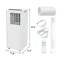 thumbnail image 2 of 8,000 BTU Portable Air Conditioner – 3-in-1 AC Unit with Fan & Dehumidifier, Remote, 24H Timer, Window Kit, Quiet Cooling for Rooms up to 350 Sq.Ft, Bedroom, Home Office, Living Room, 2 of 7