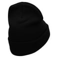 thumbnail image 3 of Green Skateboard Embroidered 12 Inch Long Knitted Beanie - Black OSFM, 3 of 5