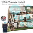 thumbnail image 3 of Interruptor WiFi de 433 MHz con Módulo de Relé para Automatización Hogar Inteligente, Control Remoto Inalámbrico Compatible con Control por Voz Mediante Aplicación, Color ., 3 of 9