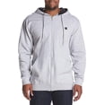 thumbnail image 4 of Champion Men Zip Up Hoodie, Big and Tall Fleece Jacket Men, Perfect Zip Hoodie Heather Grey, 4 of 7