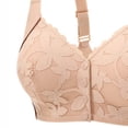 thumbnail image 6 of OVAFBAU Bras for Women Supportive Seamless Push Up Bra T-Shirt Bra Plus Size Wireless Bra Front Closure Push Up Breath Adjust Tank Women Underwears, 6 of 6