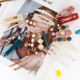 thumbnail image 4 of Pinzas para el cabello con perlas, 28 piezas Pasadores para el cabello con perlas Resina acrílica Horquillas dulces hechas a mano Horquillas para el cabello Accesorios para el cabello Sombreros para mujeres y niñas Vhermosa Accesorios para Cabello, 4 of 8
