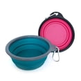 thumbnail image 2 of Platos para Mascota Pet Care 4f Colapsables Rojo y Azul 2 Pzas, 2 of 4