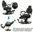 thumbnail image 4 of Jaxpety Vintage Barber Chair Heavy Duty Metal Frame All Purpose Hydraulic Recline Styling Chair, Beauty Salon Spa Styling Equipment, 4 of 13