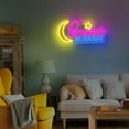 thumbnail image 4 of UPONRAY Ramadan Mubarak Neon Signs, 16"*8" Dimmable & USB-Powered LED Neon Light, Stylish Wall Decor for Ramadan, Bed Room, Living Room, Party, Bar, 4 of 7