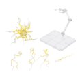 thumbnail image 1 of EXHUMKY 1ensemble Support de Figurine Jaune en Plastique Premium pour Exposition et Rangement, 1 of 7