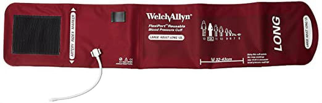 Cuff,  1 Tube Bladder Flexiport Large Adult Long Arm Size 12 L Nylon - 1 Count