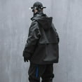thumbnail image 6 of Niepce Inc Streetwear Mens Fashion Zip Up Hoodie Jacket Techwear Zipper Pocket Coat, 6 of 10