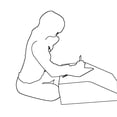 thumbnail image 7 of 24"*21"*8" Sleep Restoration Memory Foam Trapezoid Leg Support Pillow Leg Pillow, 7 of 7
