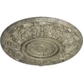 thumbnail image 3 of Ekena Millwork 13"OD x 1 3/8"P Whitman Ceiling Medallion (For Canopies up to 3 3/4"), Hand-Painted Castle Stone Crackle, 3 of 5