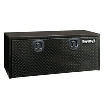 Buyers Products Underbody Truck Locking Tool Box with Aluminum Door, Black
