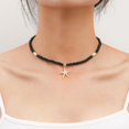 thumbnail image 4 of HSHDLDF Collier Coquillage Puka pour Femmes Hommes Collier Surfeur Coquillage Cordon Collier Collier Ras du Cou Perles Colorées Collier Ajustable Été Boho Hawaii Boucle Perle Collier Bijoux Coquillage Naturel, 4 of 6