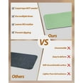thumbnail image 4 of Green Non-Slip Stair Treads for Wooden Steps, 15 Pack-8x30in Carpet Stair Mats with Adhesive Backing, Noise-Reducing Step Covers for Indoor Stairs, Easy to Install & Residue-Free, 4 of 7