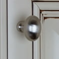 thumbnail image 3 of GlideRite 1.125 in. Classic Oval Cabinet Knobs, Satin Nickel, Pack of 25, 3 of 4