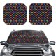 thumbnail image 2 of Fotbe Rainbow Butterfly Juego de 2 Piezas de Parasoles para Parabrisas | Bloqueador Solar para Auto | Accesorios Plegables para Protección Solar Interior-Large, 2 of 6