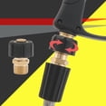 thumbnail image 3 of Almencla Pressure Washer Adapter M22 Rotary Joint Copper Thread Nozzle for High Pressure Washer, 3 of 8