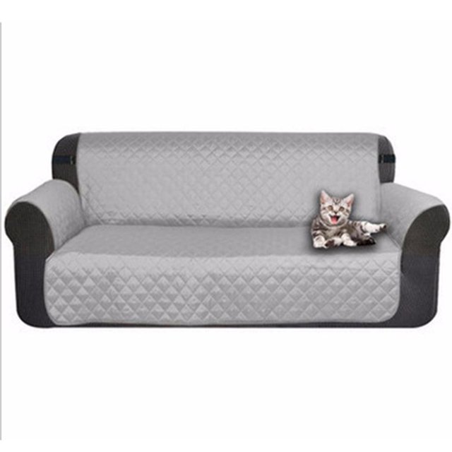 ruzhgo Waterproof Sofa Cover Solid Color Pet Sofa Pad Anti-Scratch Furniture Protector No.1