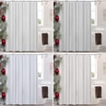 thumbnail image 4 of Christmas Decorations Decor Shower Curtain,Fir Branch On Old Wooden Shabby Bathroom Decor Polyester Fiber Plastic Rings Quick-Drying Waterproof for Bathtubs/Bathroom, 72x72 inches, 4 of 6