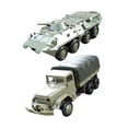 thumbnail image 4 of figatia Jouets Modèles 1/72 Camions Modèle Hobby Construction Assemblage 4D Modèle Architecture, 4 of 9