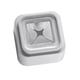 thumbnail image 5 of Toallero sin perforaciones Perchero Cocina Baño Pegamento impermeable Toalla adhesiva Tapón de almacenamiento, Blanco transparente Kearding  HA3212-01B*2, 5 of 6