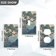 thumbnail image 7 of Yayeee Blank Wall Plate Cover 1-Gang 4.5"x2.7" Home Unused Decorative Outlet, Tree in The Mountains, 7 of 7