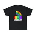 thumbnail image 3 of HUMAN LGBTQ Flag Gay Lesbian Transgender Pride Month Rainbow Womens Plus Size Tops, 3 of 8
