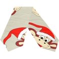 thumbnail image 2 of Coolnut 13"x70" Rectangle Snowflakes Amusing Monkey Printed Table Runner for Wedding Birthday Holiday, 2 of 5