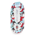 thumbnail image 2 of Frosty the Snowman Women's Holiday Fuzzy Babba 3D Slipper Socks, 1-Pack, Size 7-9.5, 2 of 5