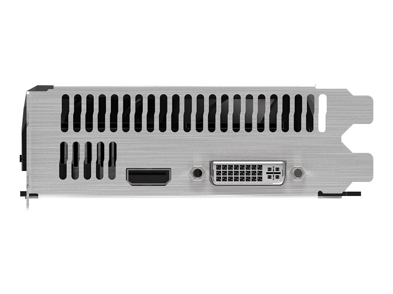 PNY GeForce GTX 1650 Single Fan - Graphics card - GF GTX 1650 - 4 GB GDDR5 - PCIe 3.0 x16 - DVI, HDMI