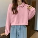 thumbnail image 2 of Sudadera con capucha para mujer,Chaqueta informal con capucha para mujer, cierre frontal completo, manga larga con bolsillos, mezcla de poliéster, corte regular para uso diario, sopatenor, 2 of 9
