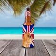thumbnail image 2 of Brussels Griffon with English Union Jack British Flag Ultra Hugger for slim cans, 2 of 6