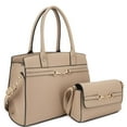thumbnail image 3 of 2in1 Matching Design Handle Satchel With Crossbody Bag, 3 of 7